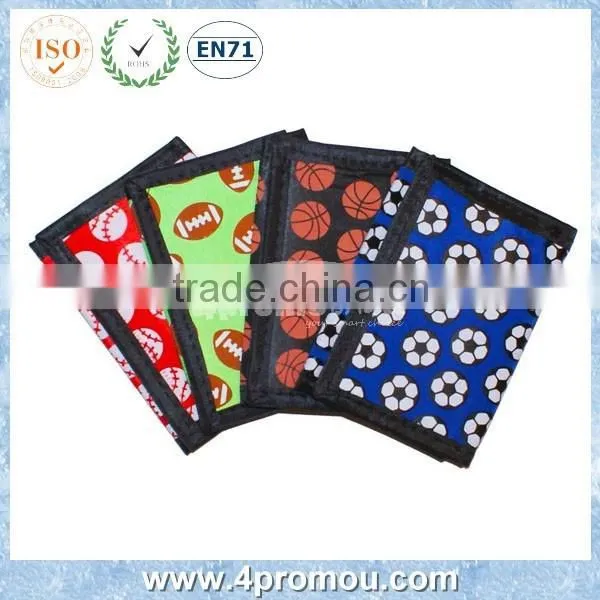 Promotion Kid Tri-fold Wallet for Children Multi-colors Purse photo-2