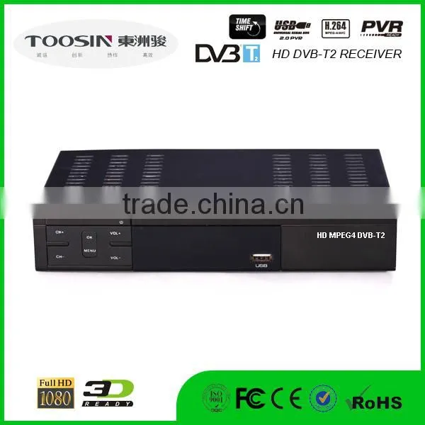 2016 Cheap Digital Terrestrial tv Decoder Free to Air DVB-T2 for Uganda Kenya photo-2