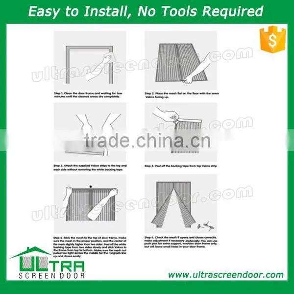 Magnetic Door Curtain Anti Mosquito Eco-friendly photo-2