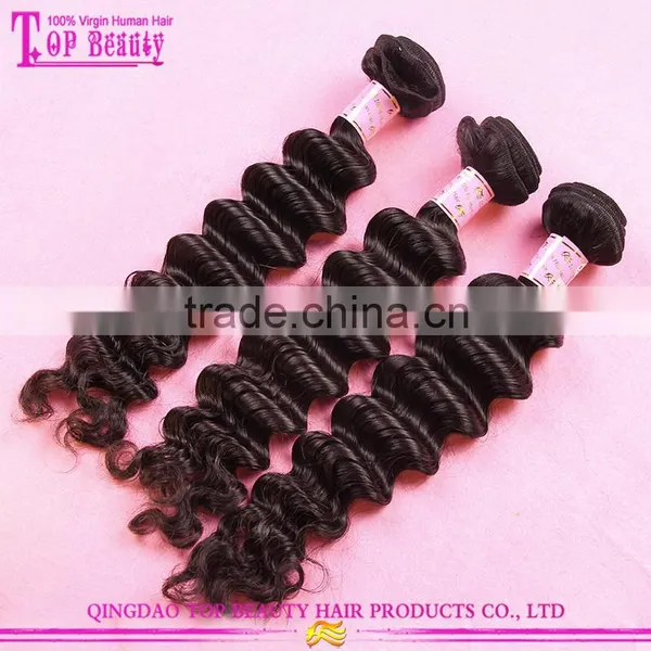 2015 Top Selling 100% Real Mamaysian Human Hsir Factory Price Brand Name Hair Weave photo-3