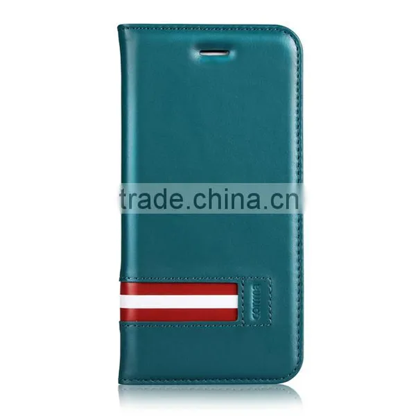 China Manufacturer Genuine Leather Cell Mobile Phone Case for Iphone 6 Plus photo-5