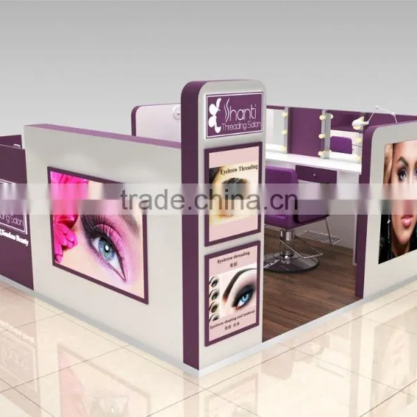 Fashion Design Kiosk for Eyebrow Service in Mall photo-3