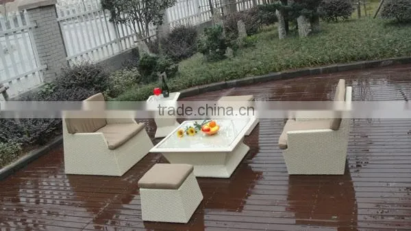 Obelisk Stackable Sofa Set Garden Rattan Sofa Furniture photo-2