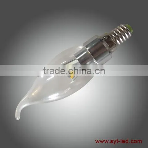 High Quality&Low Price UL CUL EMC ETL Dimmable 5w 360 Degree E12/E14/E17/B15 LED Candle Light Bulb