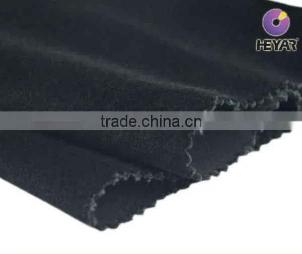 Black Color Cotton Bamboo Velvet Fabric