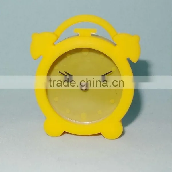 Mini Size Cute Round Table Alarm Clock for Promotional Gift photo-2