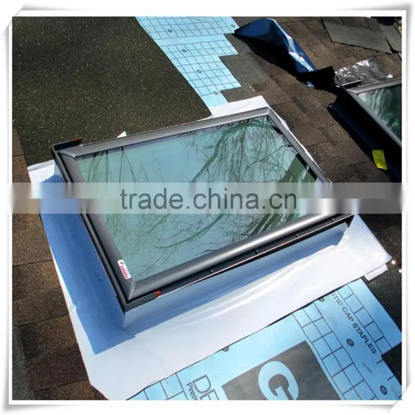 Aluminum Frame Aluminum Skylight With Glass