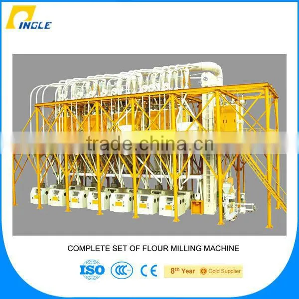 200TPD Maize Steel Melting Plant and Wheat Flour Milling Machines photo-4