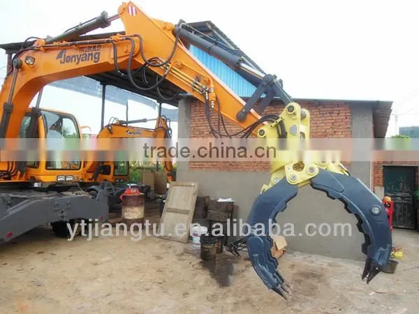 360 Degree Rotatable Rock Stone Gripper for Excavator photo-4