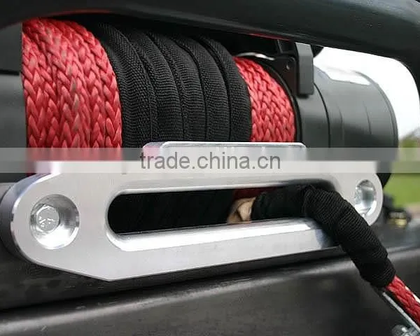 7mm x 30meters Synthetic Winch Rope With Hook & Hawse Fairlead for Offroad photo-2