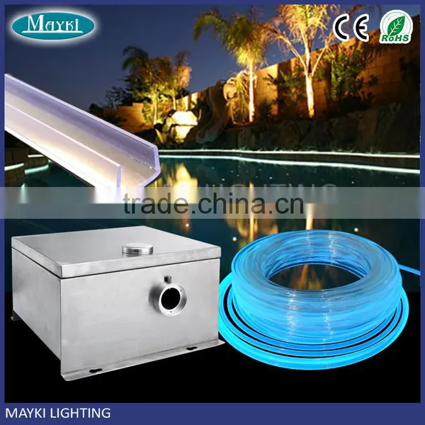 Fiber Optic Led Star for Pool Perimeter Light With Multi-string Side Light Cable and Fibre Optical Emitter photo-2
