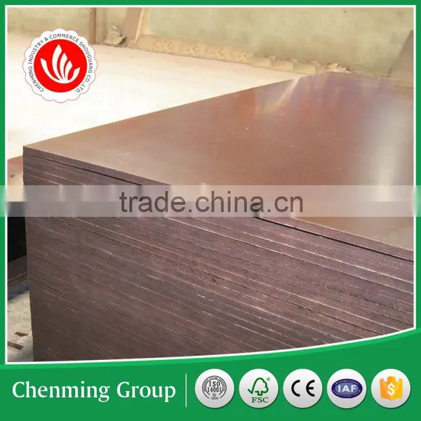 Poplar Film Faced Shuttering Plywood for Construction photo-5
