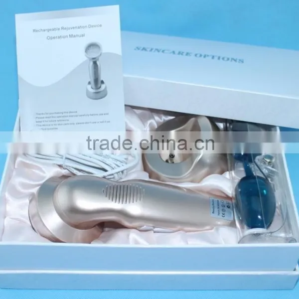 2016 Hot Sale Ultrasonic Ion Facial Beauty Device, Face Lift Skin Care Leading-in Massager photo-5