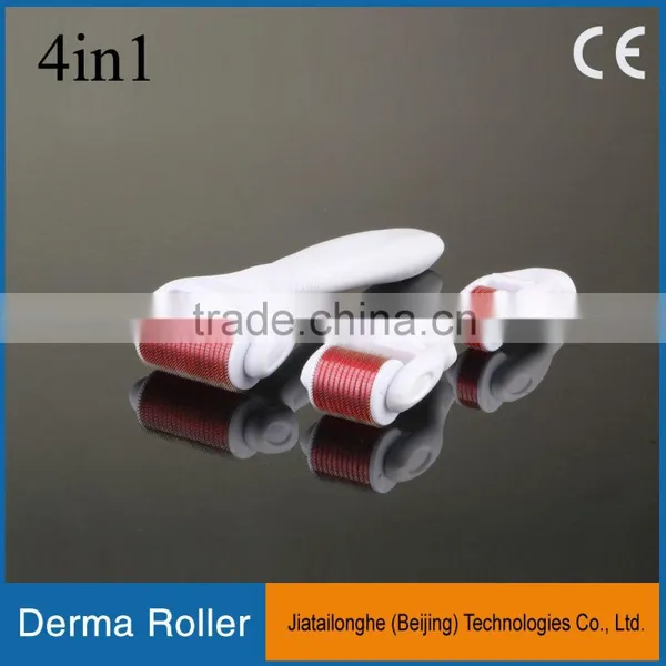 Hot Selling 4 in 1 Derma Roller Micro Needle Therapy Derma Roller Kits DRS for Acne Scar Removal photo-3