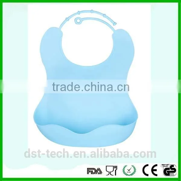 Washable Waterproof Silicone Baby Bib photo-2