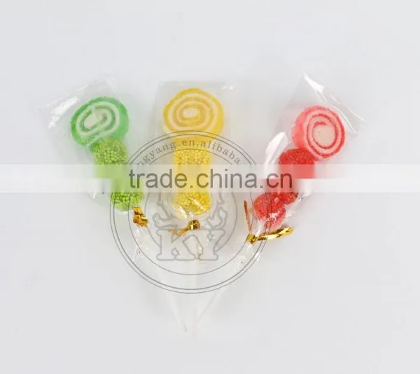 Rainbow CC Roll Gummy Lollipop photo-2