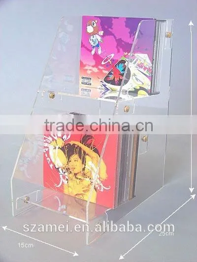 Customized Clear Acrylic Book Holder/ Leather Cheque Book Holder Whlesale photo-4