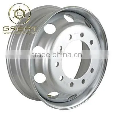 Truck Tubeless Steel Wheels 17.5x6.00 photo-3