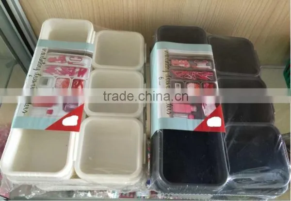 6PC Interlocking Drawer Dividers photo-2