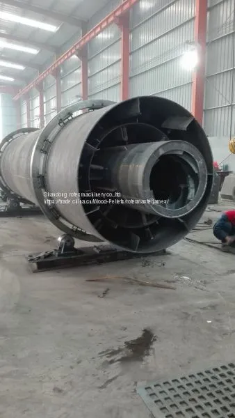 Firewood Wood Chips PKS High Quality Performance Rotary Dryer Machine photo-4