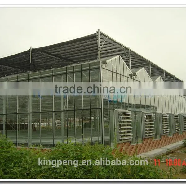 Flat Clear Tempered Transparent Glass Greenhouses for Agriculture (ISO9001:2000) photo-5