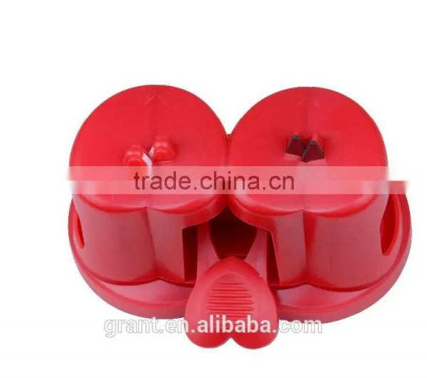 Diamond And Ceramic Stages Professional Kitchen Knife Sharpener photo-6