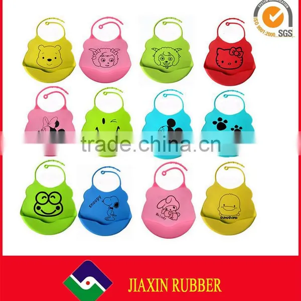 New Items Food Grade Embroidery Baby Bibs With Snaps photo-3