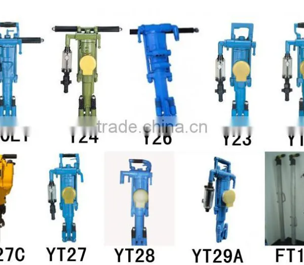 Y19A Rock Drill Used for Mining Drill With Air Leg photo-3