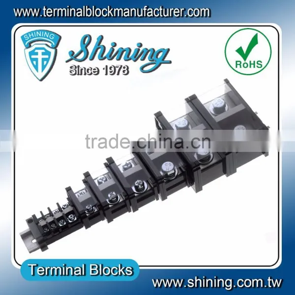 TE-Series Insulated Plastic Assembly 35mm Rail Mount Terminal Block photo-2