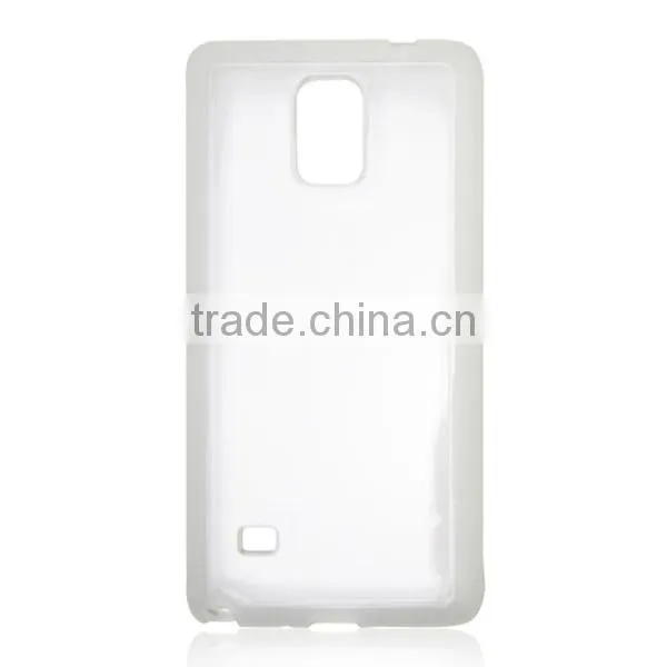 Multicolor Frame Transparent Cover, TPU Protective Phone Case for Samsung Note4 photo-5