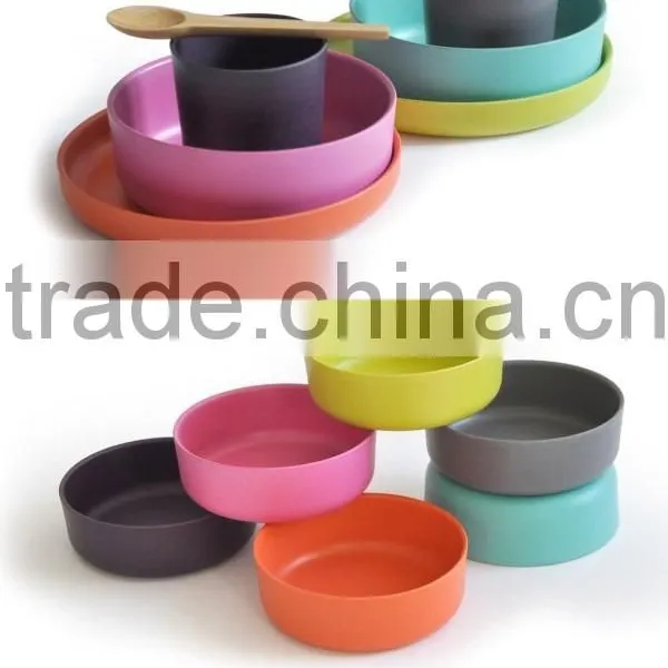Anhui Factory Bamboo Fiber Tableware for Kids photo-4