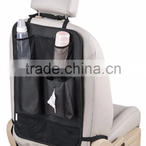Backseat Organizer for Kids Car Back Seat Organizer With Tissue Holder and Removable Pocket photo-2