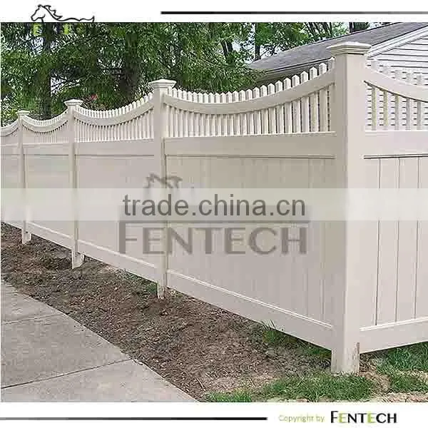 American Style Traditional High Quality Privacy Pvc/plastic/vinyl Fence photo-4
