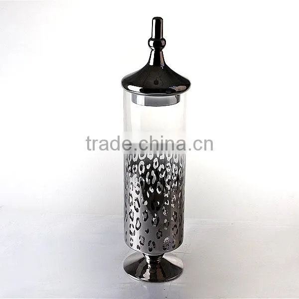 Leopard Print Collection Decal Glass Apothecary Jar photo-5