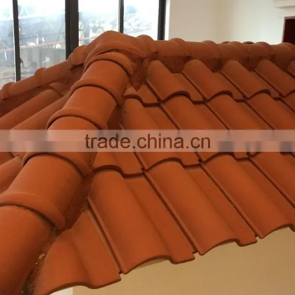 Yixing Ceramic Roof Tile Price/hot Sale Roman Style Glazed Tiles photo-5