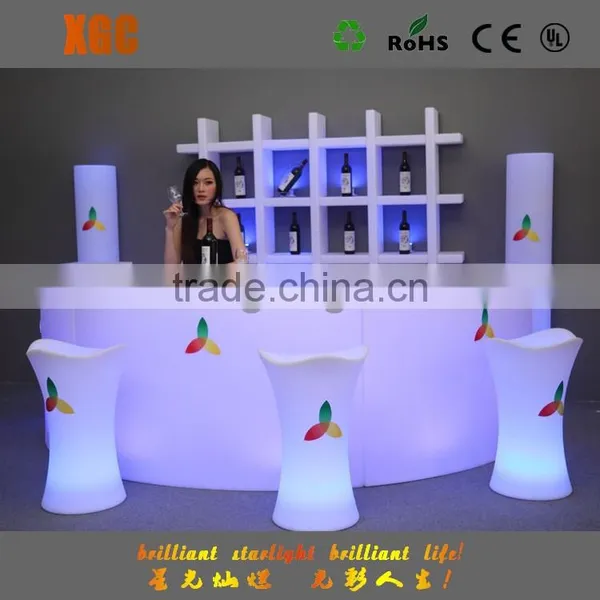 Rotational Acrylic Light Furniture Var Table Counter GF333 photo-6
