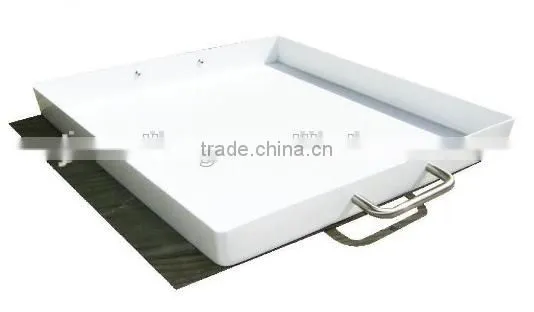 Round/ Square Metal Food Serving Tray photo-2