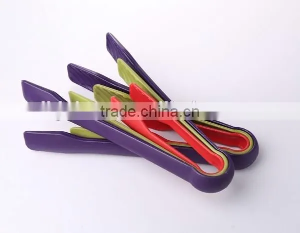 Kitchen Tool Multi Use BBQ Tongs Gadgets Dessert Serving Clip Set photo-2