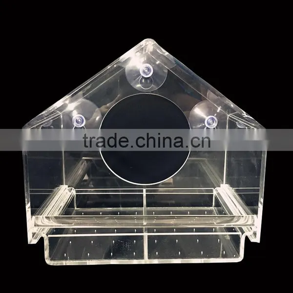 Custom Clear Acrylic Bird Feeder photo-6