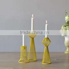Metal Wire Candle Holder Shelf Rack photo-5