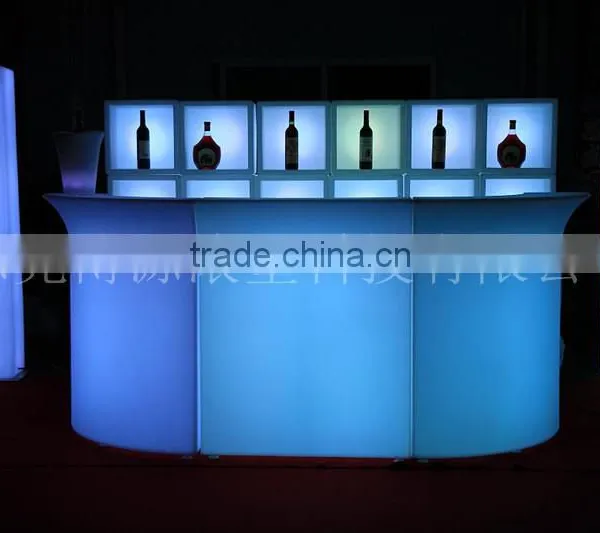 RGB Color Changing Brighting LED Bar Stool Reception photo-6