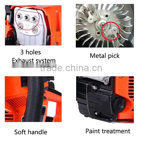 20"Blade 58cc Gas Chain Saw Wood Cutter Gasoline Chain Saw Heavy Duty Electric Chainsaw photo-4