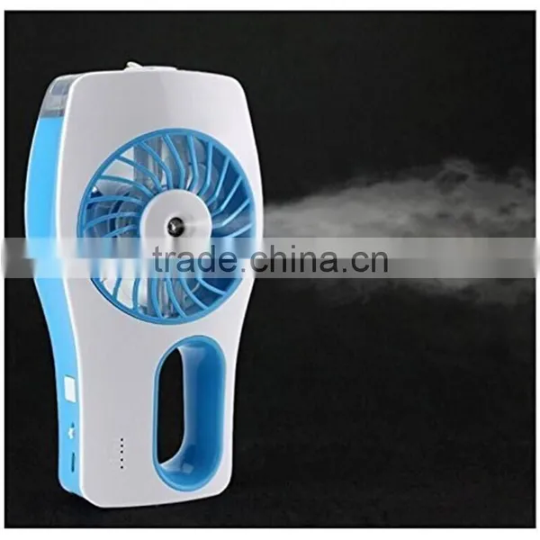 Mini Plastic Portable Fan USB Recharge Able Mini Airconditiner/ Water Cooler for Home photo-3
