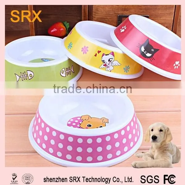 Wholesale Cute Cretoon Dog Dish / Custom Plastic Pet Dog Bowl /wholesale High Quality Disposable Pet Bowl photo-2