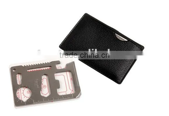11 in 1 Mini Emergency Survival Multi Function Card Tool photo-4