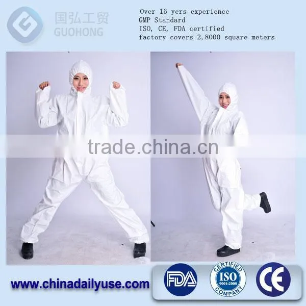 Buzo Desechable,disposable Microporous Coverall With Hood,disposable Coverall for Safety Use photo-2