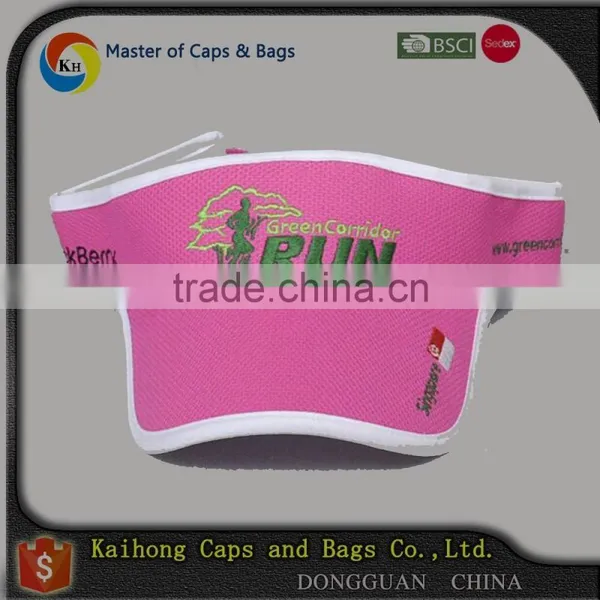 Fashion Mesh Sun Visor With Embroidery Logo photo-2