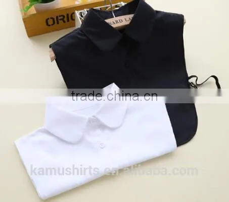 Girls Tops Dickey Blouse Dickey Dickie Collar for Gilrs Woman Tops