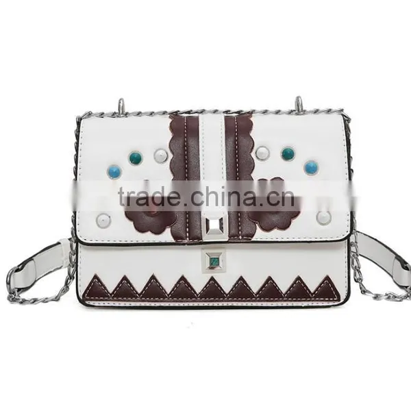 Zm50330b Europe Fashion Contrast Color Women Bags Trendy Single Shoulder Bag photo-5