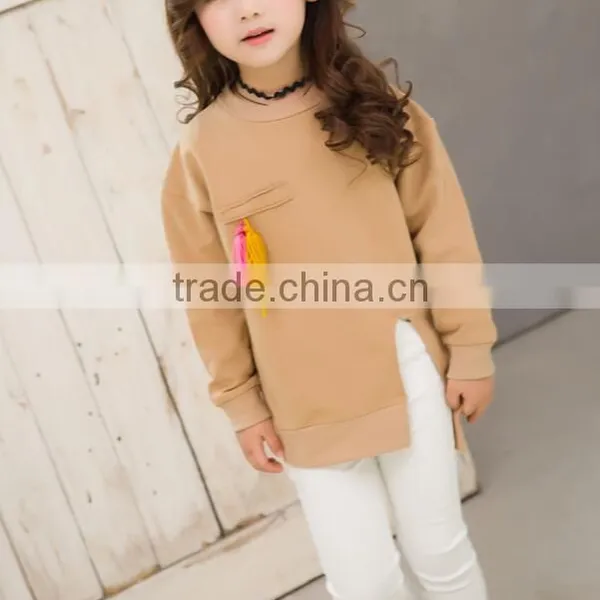 Zm35710a Fashion Designer Pullover Shirt Kids Autumn Long Sleeve Shirts photo-3